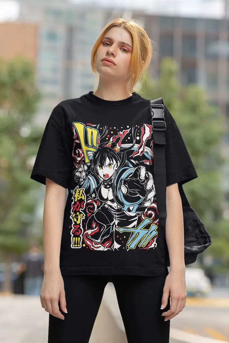 Anime Shirt, Manga Shirt, Japanese Shirt, Anime Graphic Tees 03