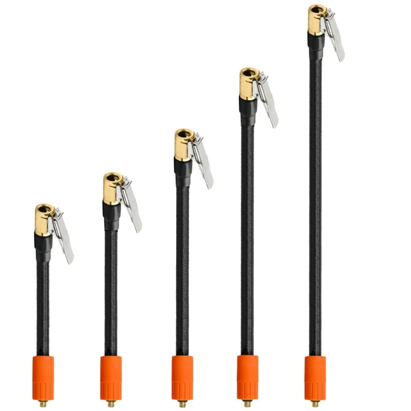 Fast Connection Disconnect Tire Valves Adapters for Auto Bikes Motorcycle Pumps