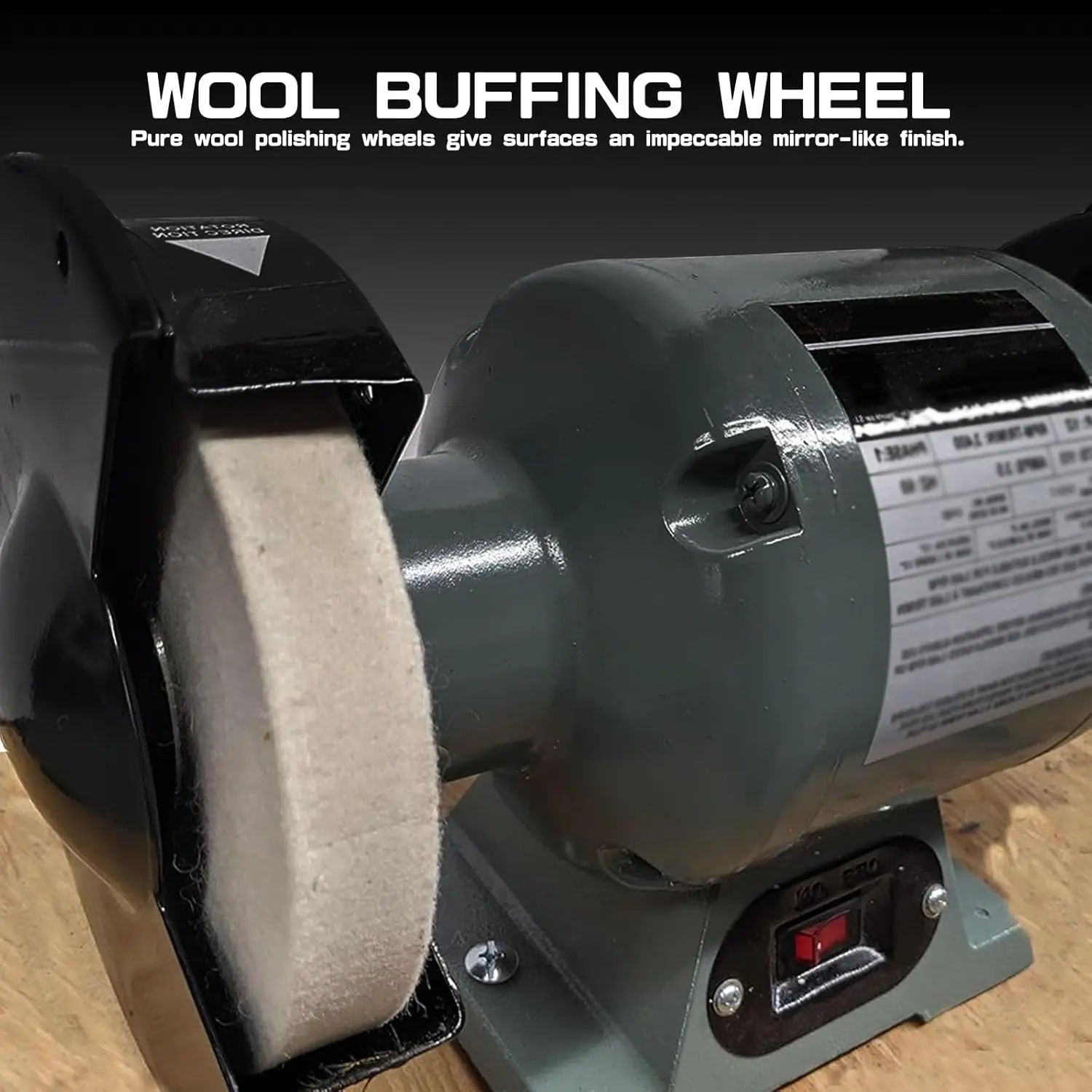 

20*100MM Drill Grinding Wheel Buffing Wheel Felt Wool Polishing Pad Abrasive Disc for Bench Grinder or Die Grinder Rotary Tool