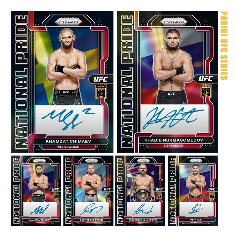 

Набор коллекционных флеш-карточек DIY: Серия UFC (Джордж Сен-Пьер, Ислам Махачев, Хабиб Нурмагомедов) – Игрушки-подарки для самостоятельного изготовления