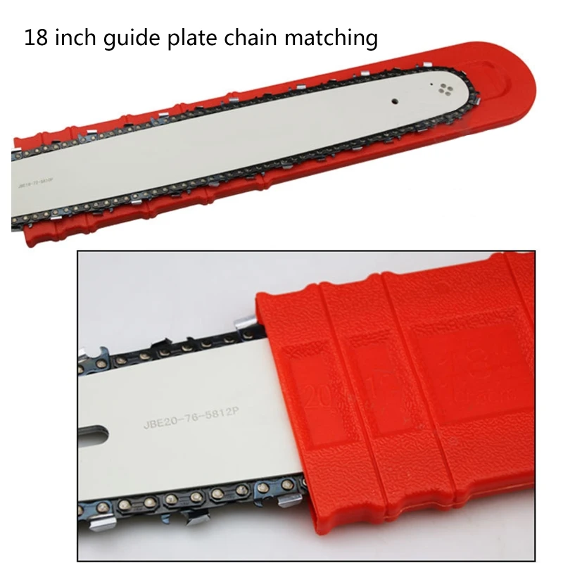 Barra per motosega/Copricatena 12" 14" 16" 18" 20" per stoccaggio trasporto Raccolta efficace seghe a catena Durevole
