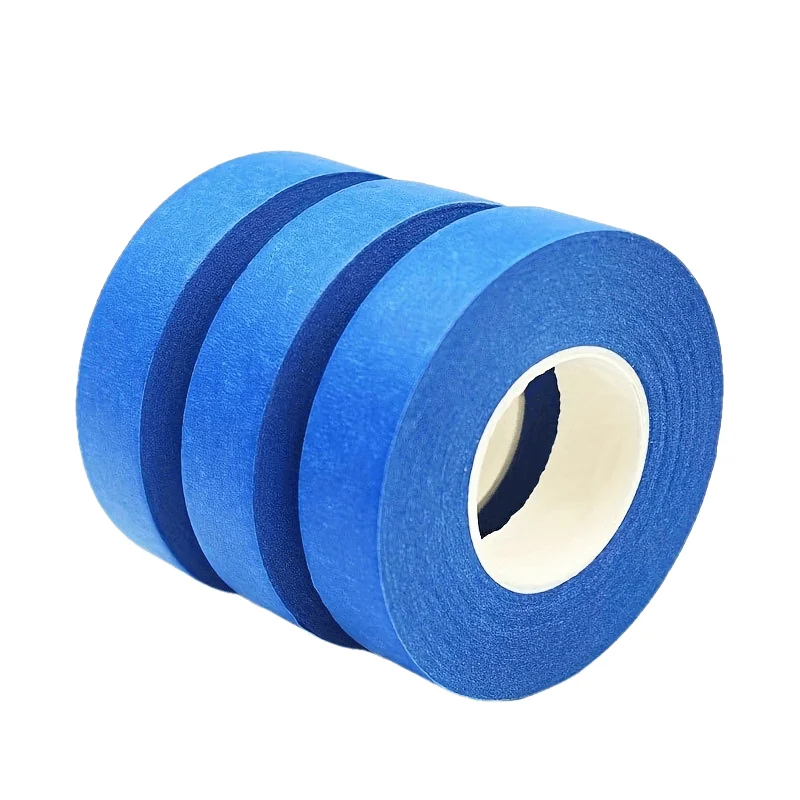 3 Rolls Blue Painter's Tape Multi Surface Masking Tape, Painting and Decoration Supplies Fine Art Paper Painting Occludes Hand