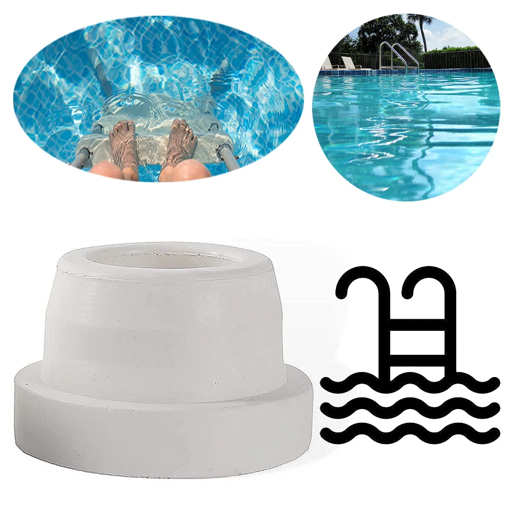 

Pool Ladder Tubing Inside Plug Bumper Cap Universal Swimming Pool Ladder Rubber Plug for Protect Pool Liner