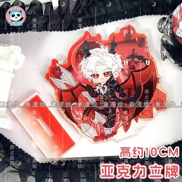 Periférico "Amor y Espacio Profundo" Sylus Qin Che fan art stand, insignia y insignia de pecho en forma de tirón adorno de escritorio acrílico