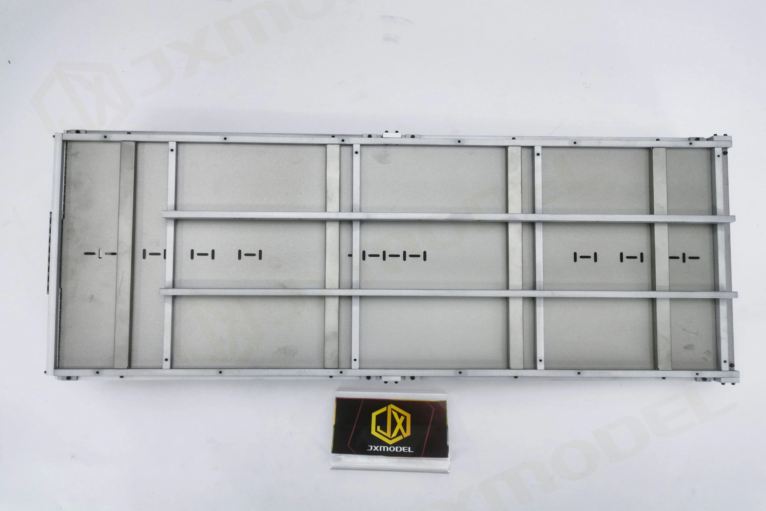 JXMODEL RC Metall-Lastkästen 4 oder 5 Achsen für 8*8 10*10 1/14 Hydraulischer Frontkran-LKW F1650 Automodell Spielzeugteil TH22716 – Detail 12