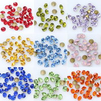 1440p PP13 ss6 2mm Pointed Back shiny Glass strass Gem stone crystal Rhinestone Nail Art Decoration earring jewelry Repair Beads