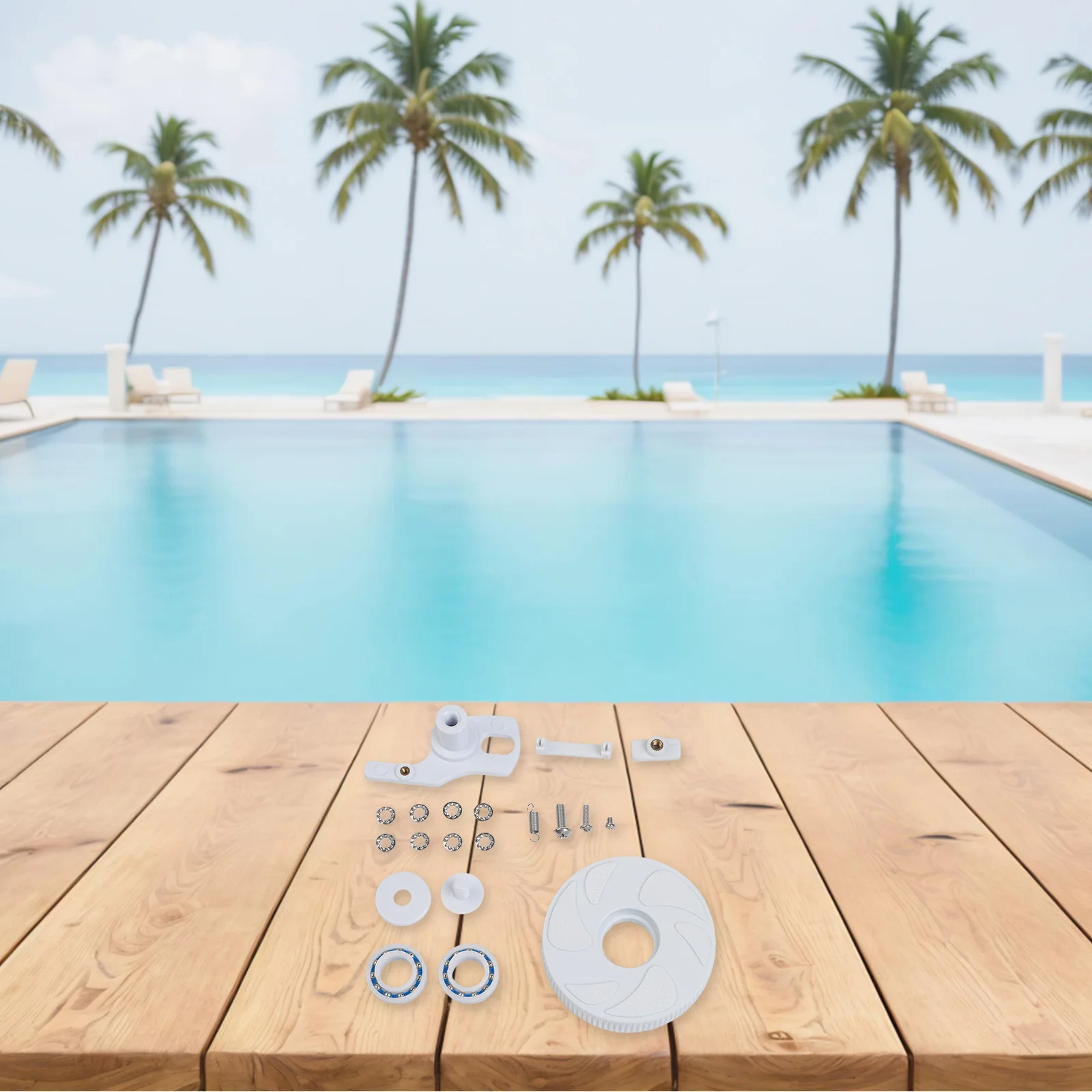 

12*12*5cm Roller Kit 280 180 Models ABS Material Easy Installation Enhanced Cleaning Power Idler Replacement Kit For Polaris 180