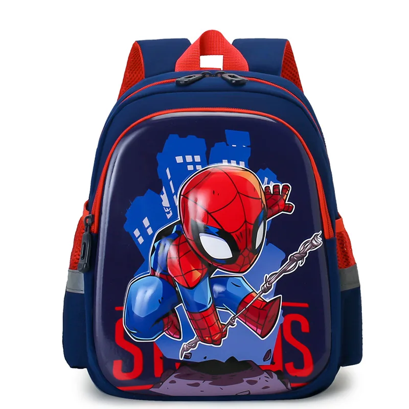 Disney Frozen Girls School Bags Boys Kindergarten Bag Elsa Anna Spider Man Primary Student Shoulder Orthopedic Backpack Mochilas