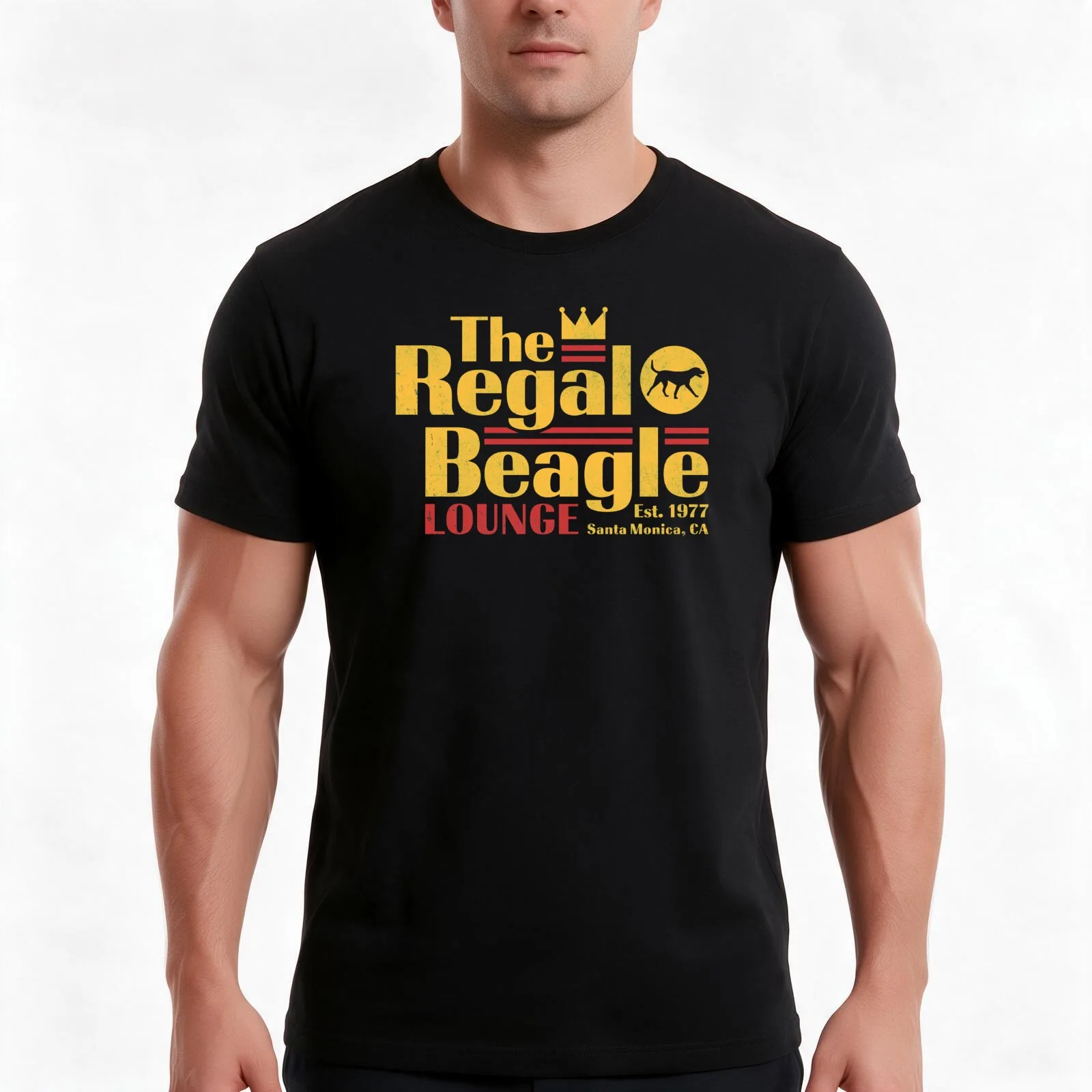 The Regal Beagle T-Shirt Summer Casual Cotton Tee Oversized Streetwear Tops Vintage Graphic Print Loose Fit Short Sleeve