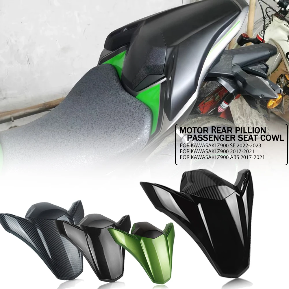 For Kawasaki Z900 ABS 2017-2021 Motor Rear Seat Cowl Passenger Cover Pillion Z z 900 SE 2022 2023 Tail Fairing Cowl Back Cover