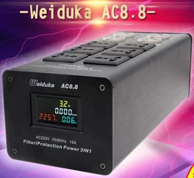 

AC8.8 аудио фильтр питания разъем питания очиститель