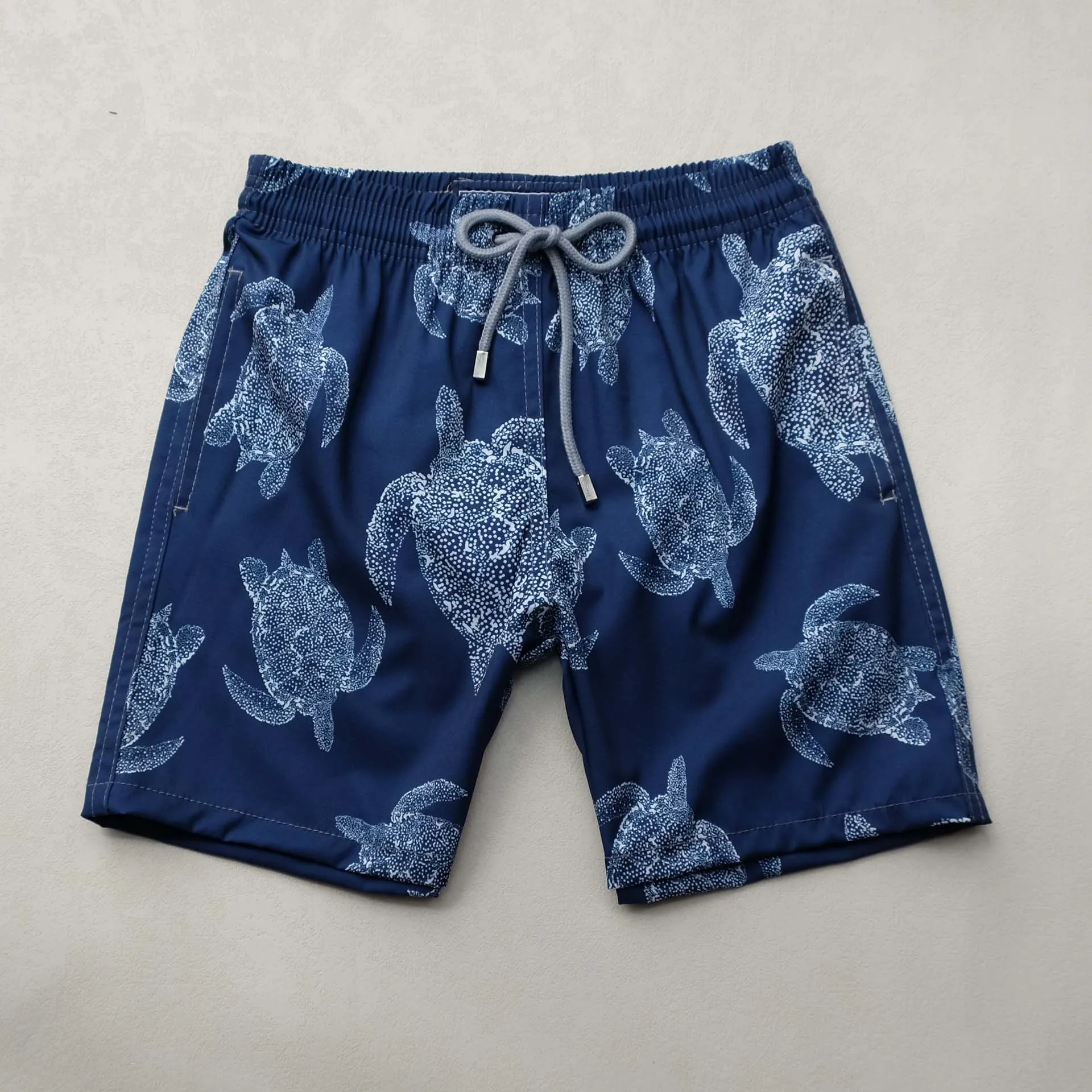 Pantalones de playa de secado rápido para niños, bañador elástico de 4 vías, pantalones cortos de surf, traje de baño, 6-14