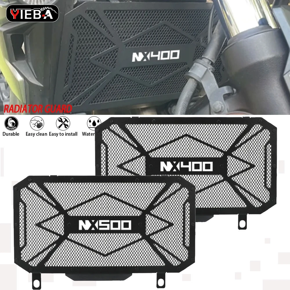 

Motorcycle Radiator Grill Guard Cover Protector Protection Accessories For HONDA NX400 NX500 2023 2024 2025 2026 NX 400 500
