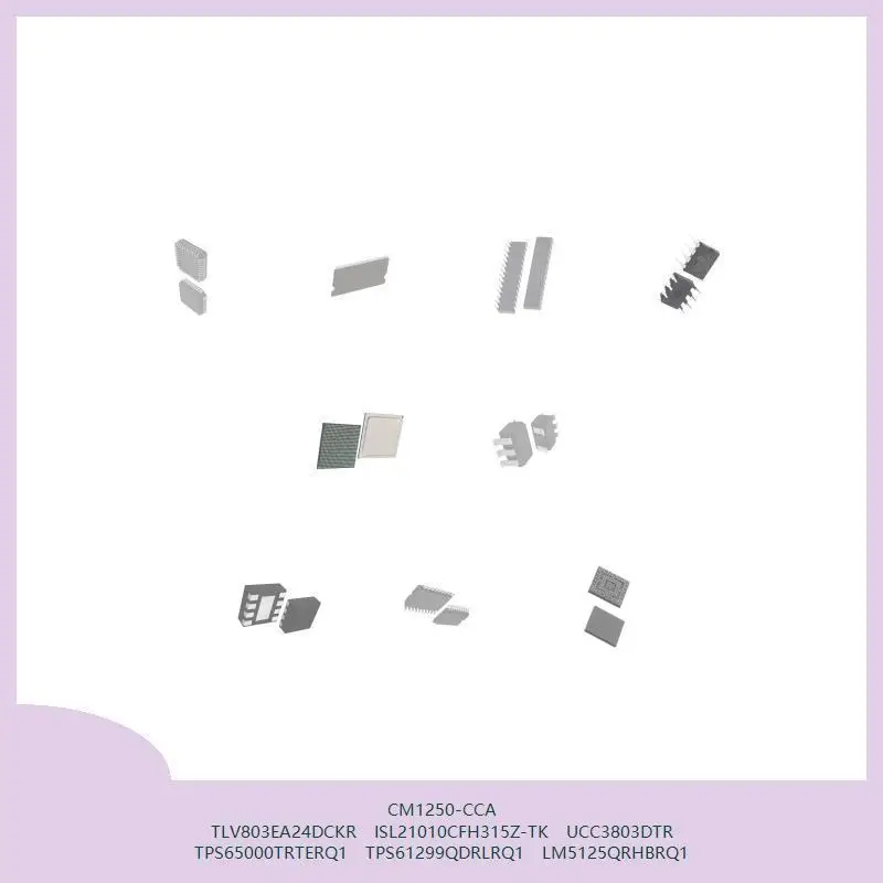 

CM1250-CCA TLV803EA24DCKR ISL21010CFH315Z-TK UCC3803DTR TPS65000TRTERQ1 TPS61299QDRLRQ1 LM5125QRHBRQ1