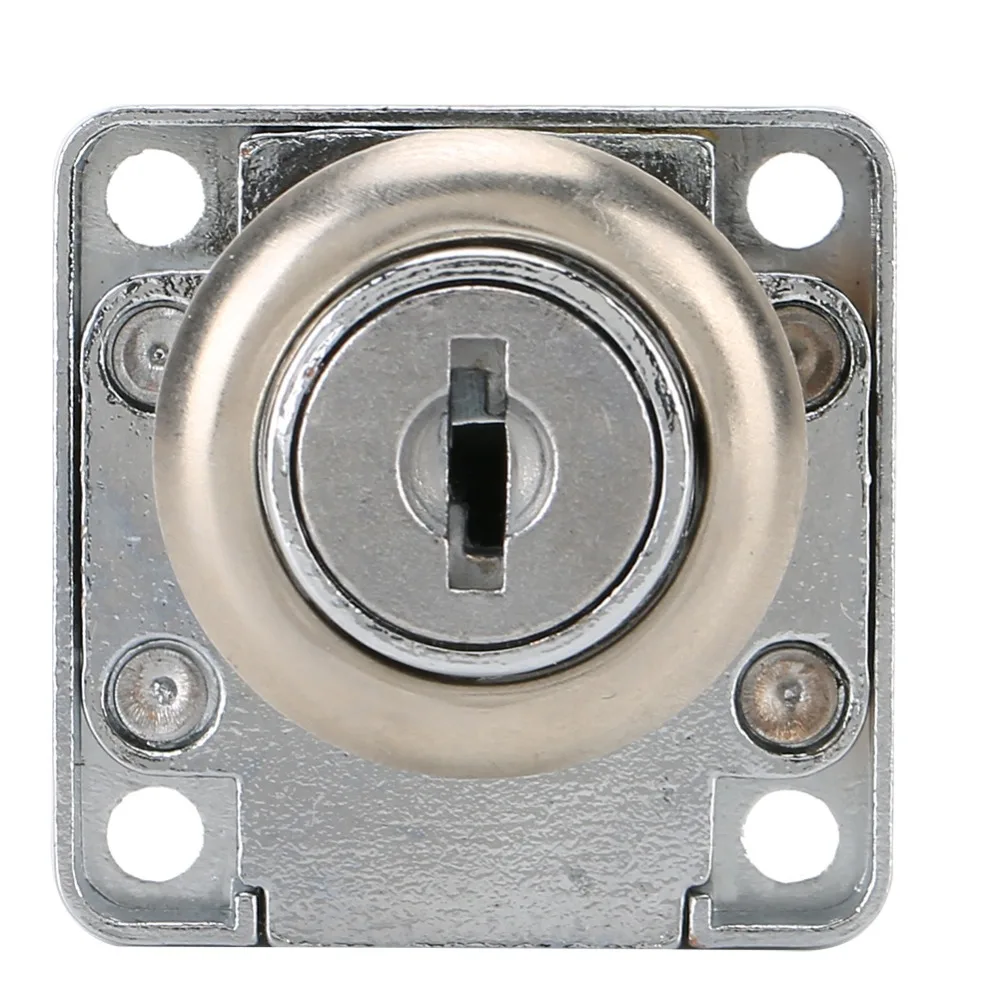 4pcs Security Keyed Alike Drawer Lock with Key Zinc Alloy Durable Cabinet Cam Lock Cylinder Drawer Lock Cupboard