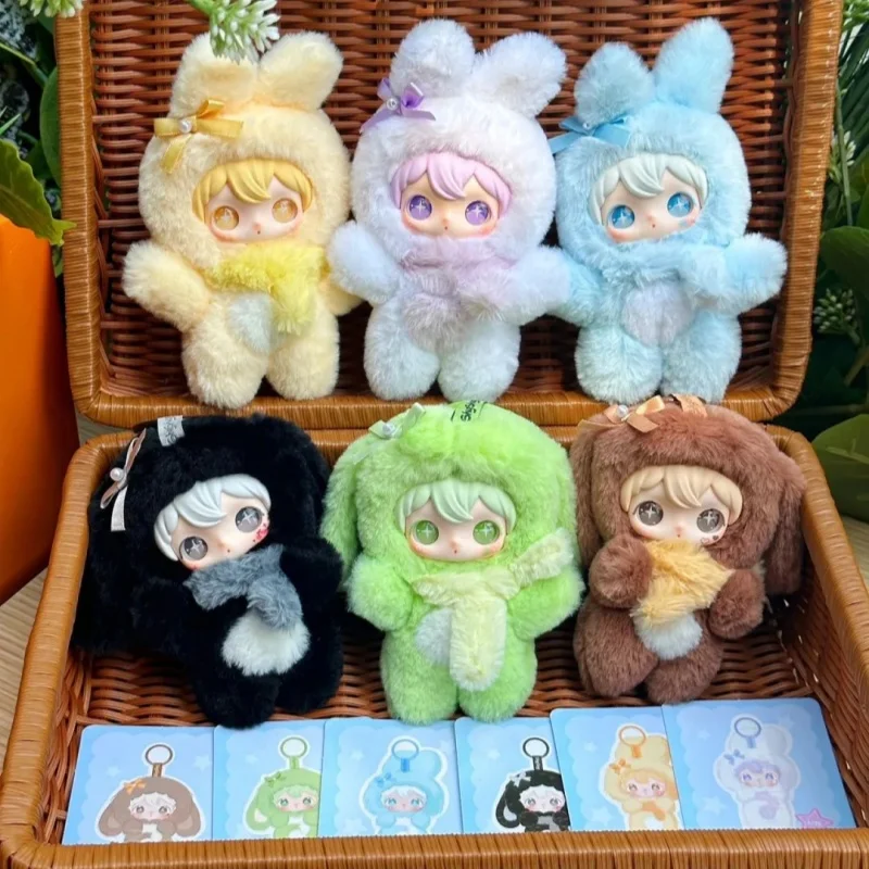 

2025new Rabbit Sparkle Shiny World Series виниловая глухая коробка Kawaii плюшевые куклы игрушки рюкзак милый кулон украшение подарок для девочек