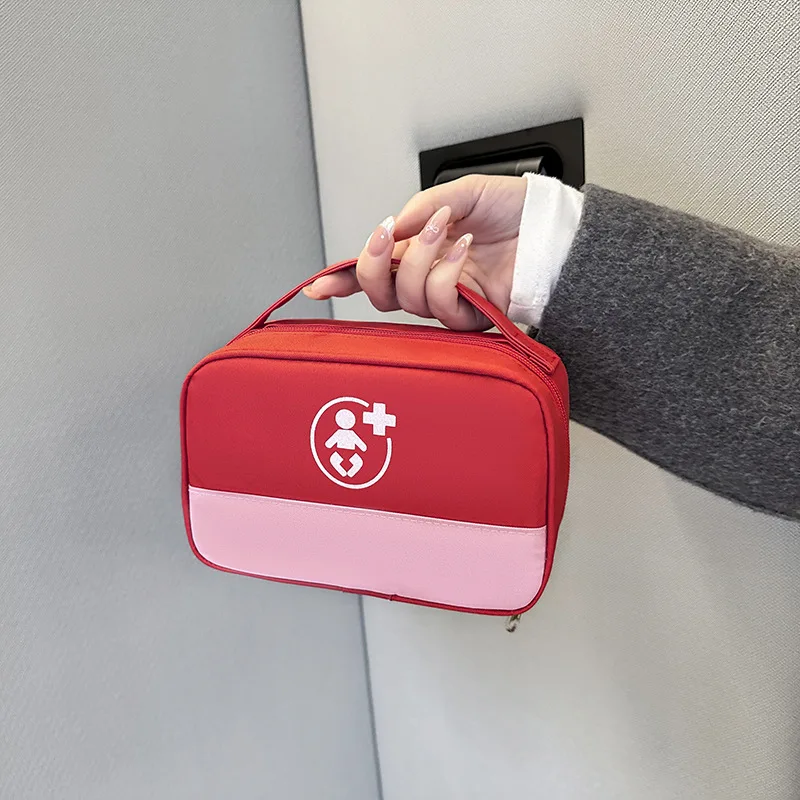 Portable First Aid Kit For Outdoor Adventures Hiking And Camping First Aid Kit exclude Medication Travel Storage Bag For family