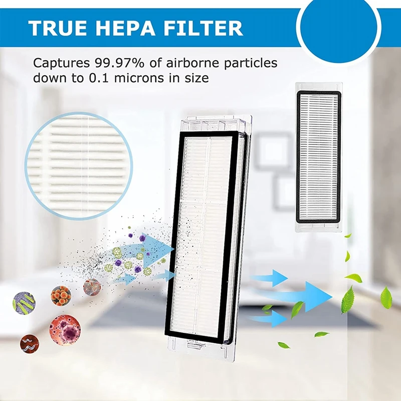 For Xiaomi Roborock S5 Max S50 S55 S5 S6 S6 Maxv S6 Pure E4 E5 Robot Vacuum Accessory Kit Main Side Brush Hepa Filter