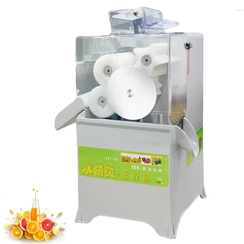 Exprimidor comercial de limón Kumquat, exprimidor completamente automático, 110W, zumo de fruta multifuncional, Extractor automático de jugo fresco