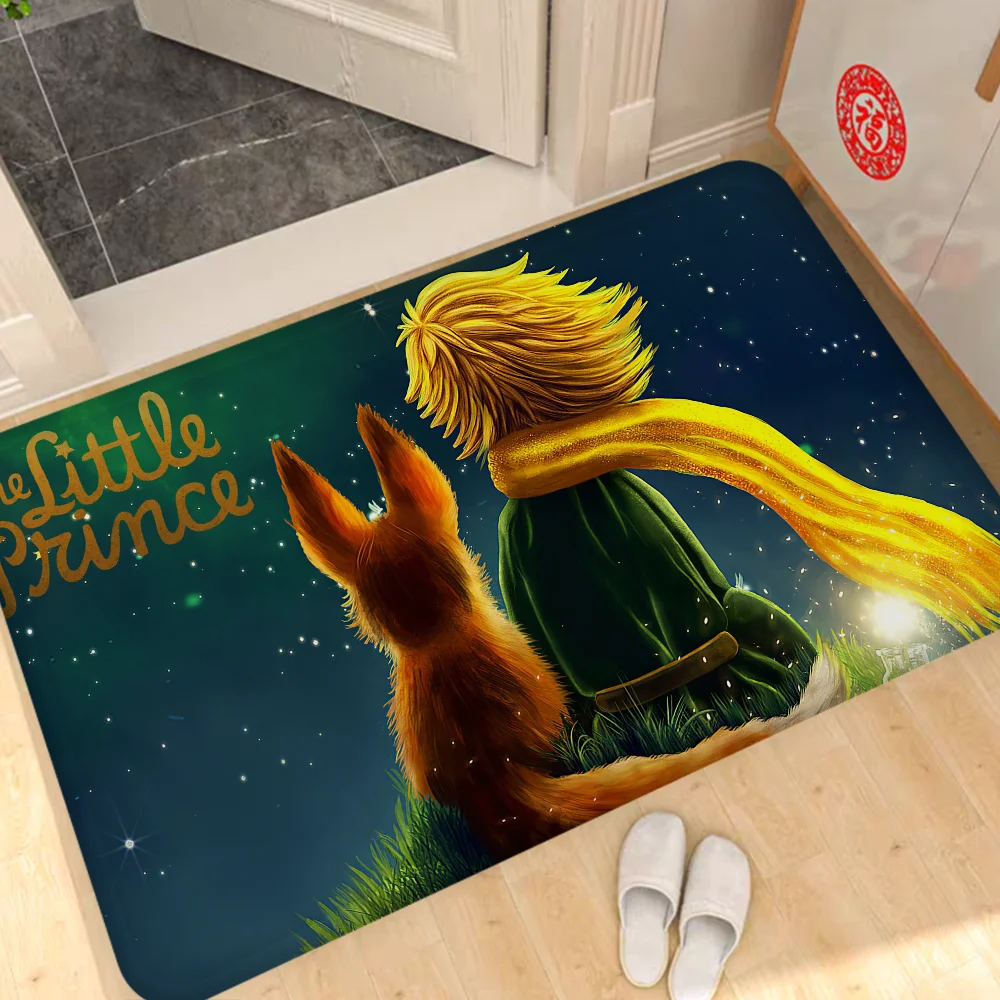 The Little Prince Bathroom Mat Kids Room Bedroom Decoration Balcony Anti-Slip Doormat Living Room Bedside Area Rugs