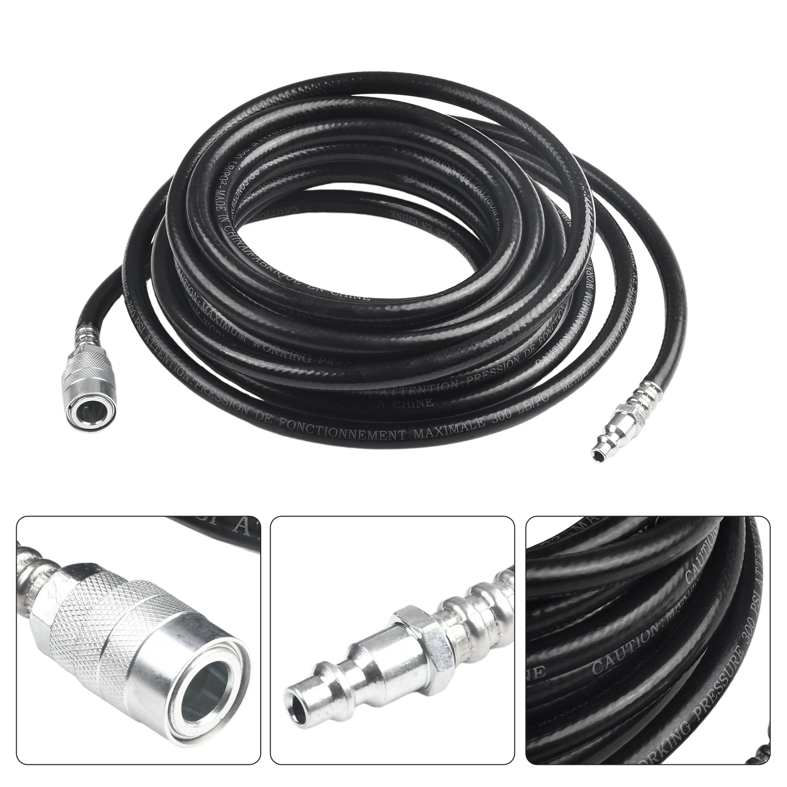 Pneumatic Tools Air Compressor Hose Pneumatic Tools Pneumatic Tools 1Pc 8mm Outer Diameter Black Less Than 150psi High Quality