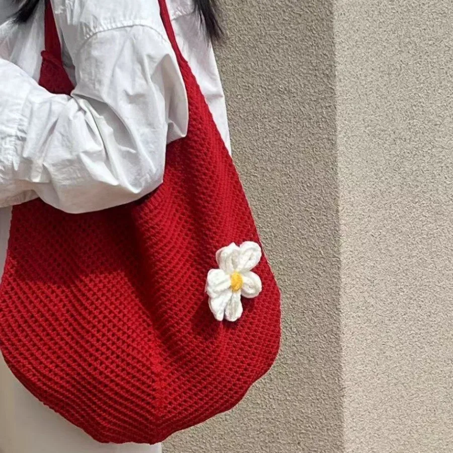 Single shoulder bag, large capacity woven single shoulder underarm bag, tote bag, women's new summer seaside casual vacation be