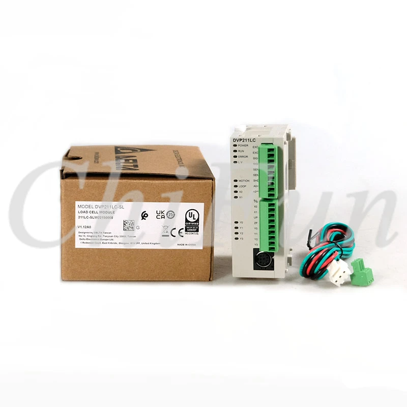 Delta PLC Weighing Module Load cell DVP211LC-SL 1-CH load cell input 1DA 1DO controller in box