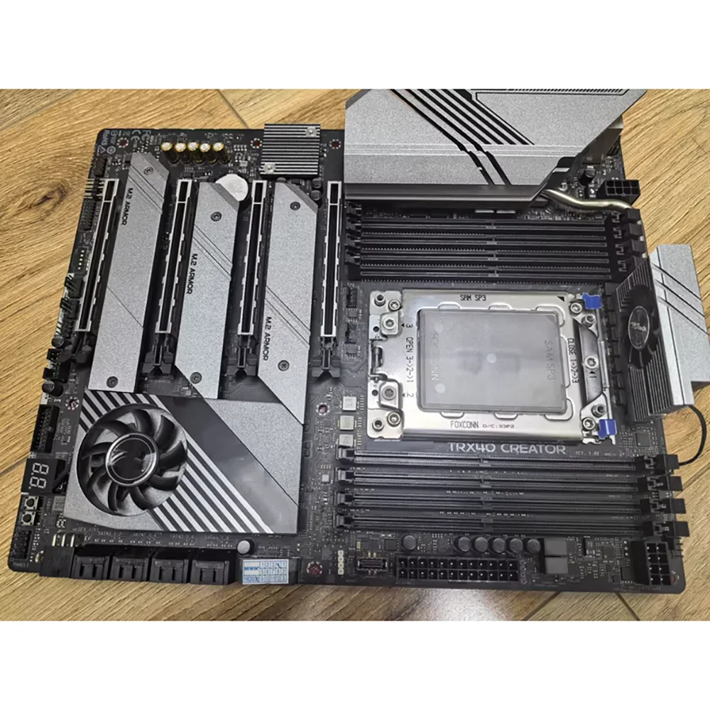 

TRX40 Creator For ASRock DDR4 128GB E-ATX Support X3960 X3970X X3990 Desktop Motherboard DDR4 4666+(OC)