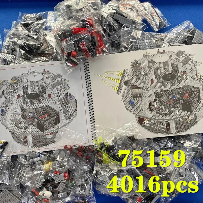 Fast Ship Platform Death Star Great Ultimate Building Blocks Bricks 4016pcs Toy Boy Gift Compatible 75159 In Stock