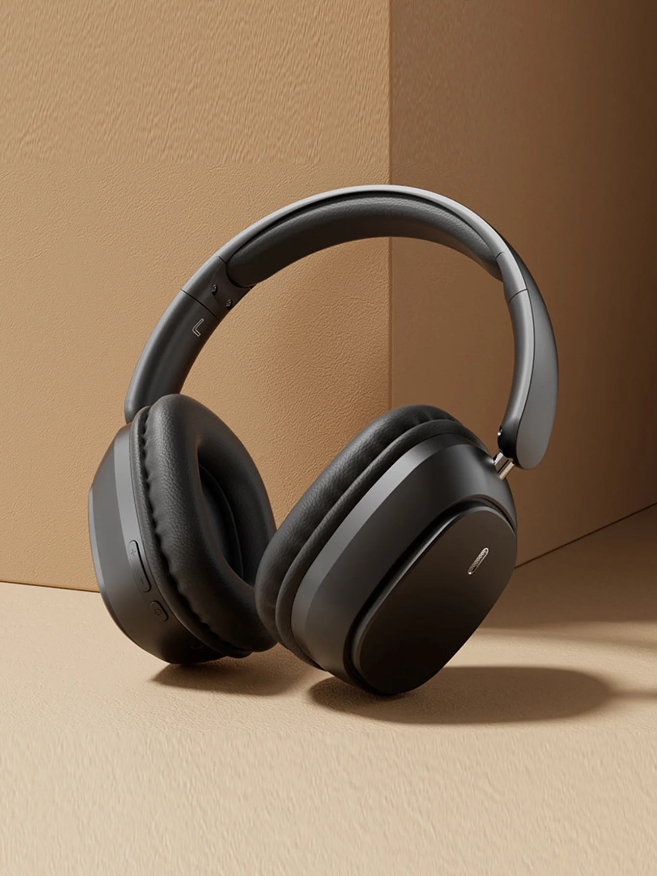 Casual business style Bluetooth headphones, with angelic sound quality, foldable and portable, suitable for office/home/school