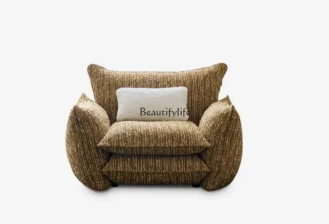 

56Ceria Lounge Chair, French Vintage Single Living Room Sofa Chair