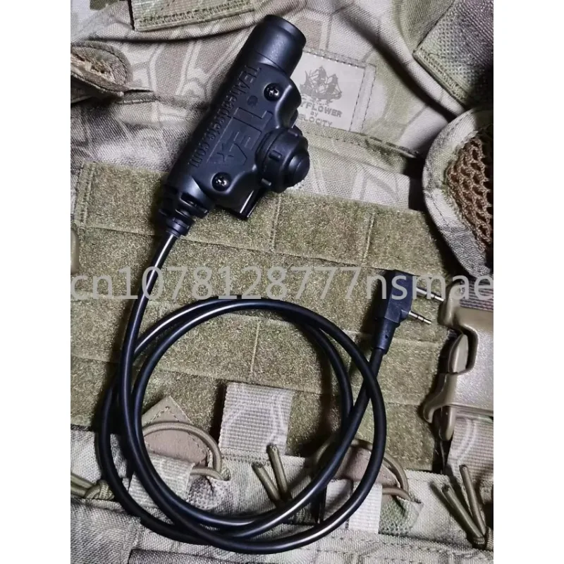 

High Quality U94/V2 Waterproof Tactical PTT Silent Soft Adhesive Shell PTT