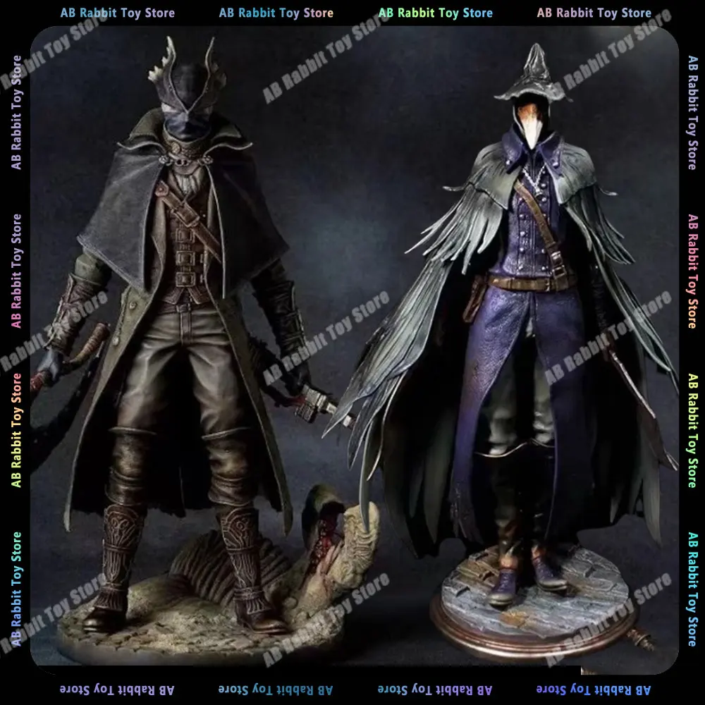 

Bloodborne Anime Figure 30cm Crow Hunter Action Figurine Bloodborne Old Hunter Models The Old Hunters Statue Doll Kid Toys Gifts