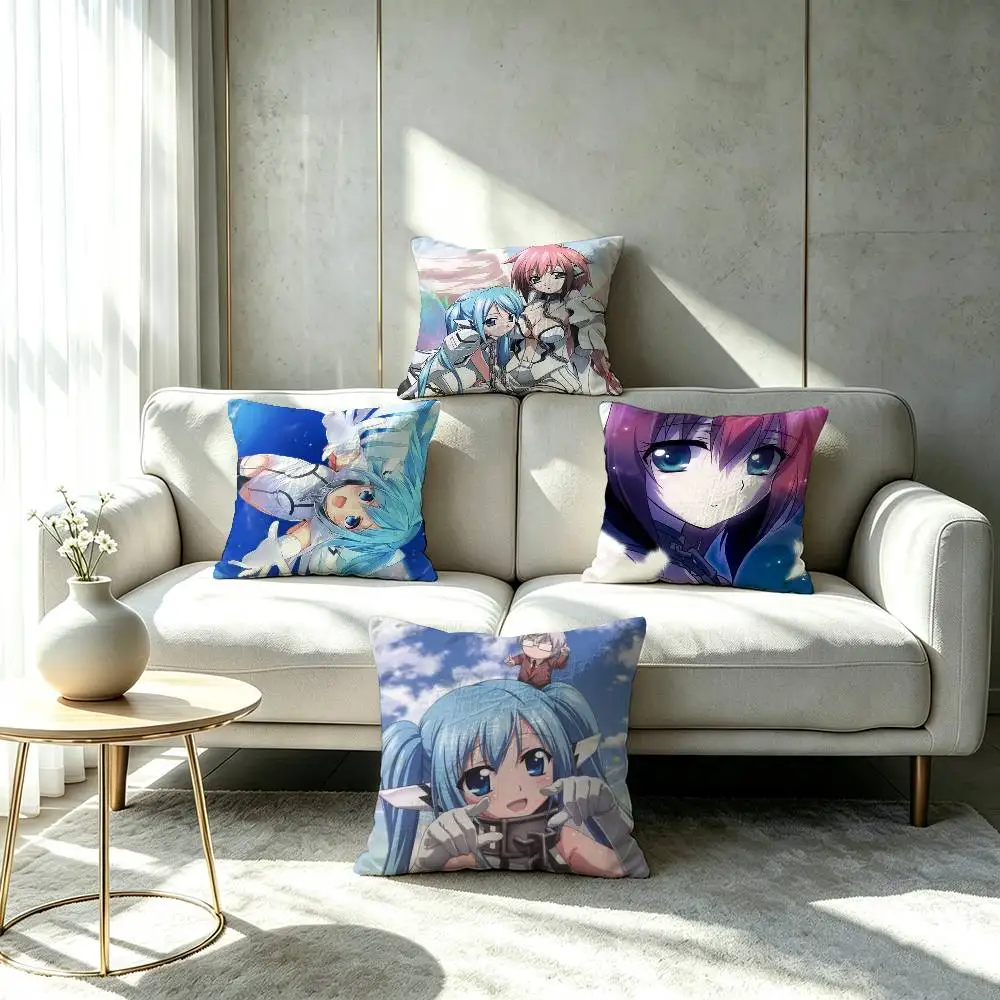 Sora No Otoshimono Pillow cover gift High definition digital printing,Surprise  vivid pattern Household.