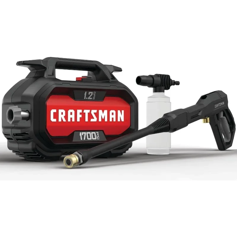 

Craftsman Electric Pressure Washer, Cold Water, 1700-PSI, 1.2-GPM, Corded (CMEPW1700)