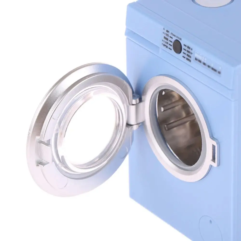 Dollhouse Miniature Simulation Drum Washing Machine Simulation 1:12 Furniture 1/12 Washing Machine Laundry Home Appliance