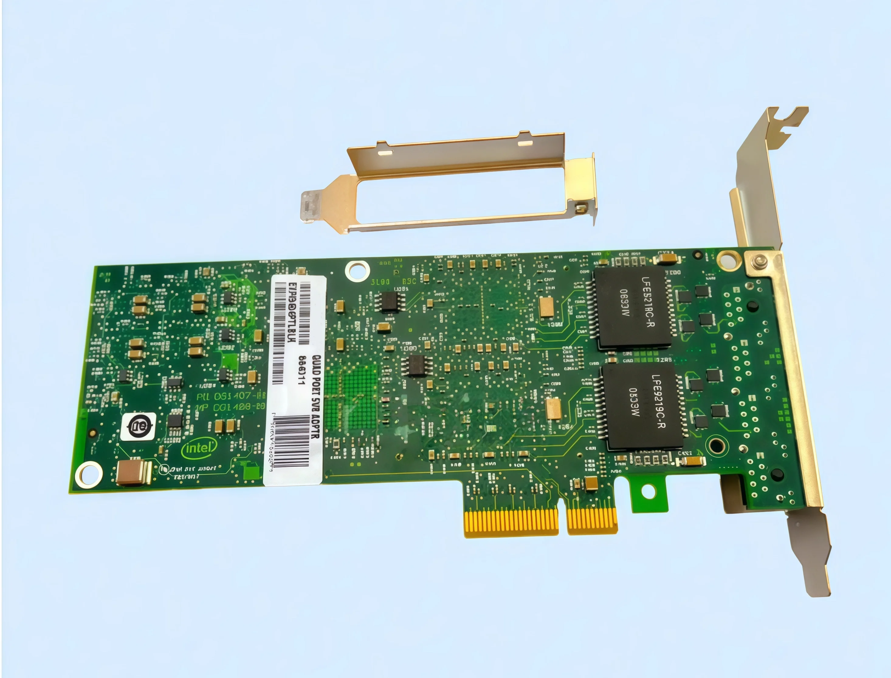 9404PT 4-Port Gigabit Ethernet Adapter PRO/1000 82571 Chip, Industrial PC, Camera Passthrough
