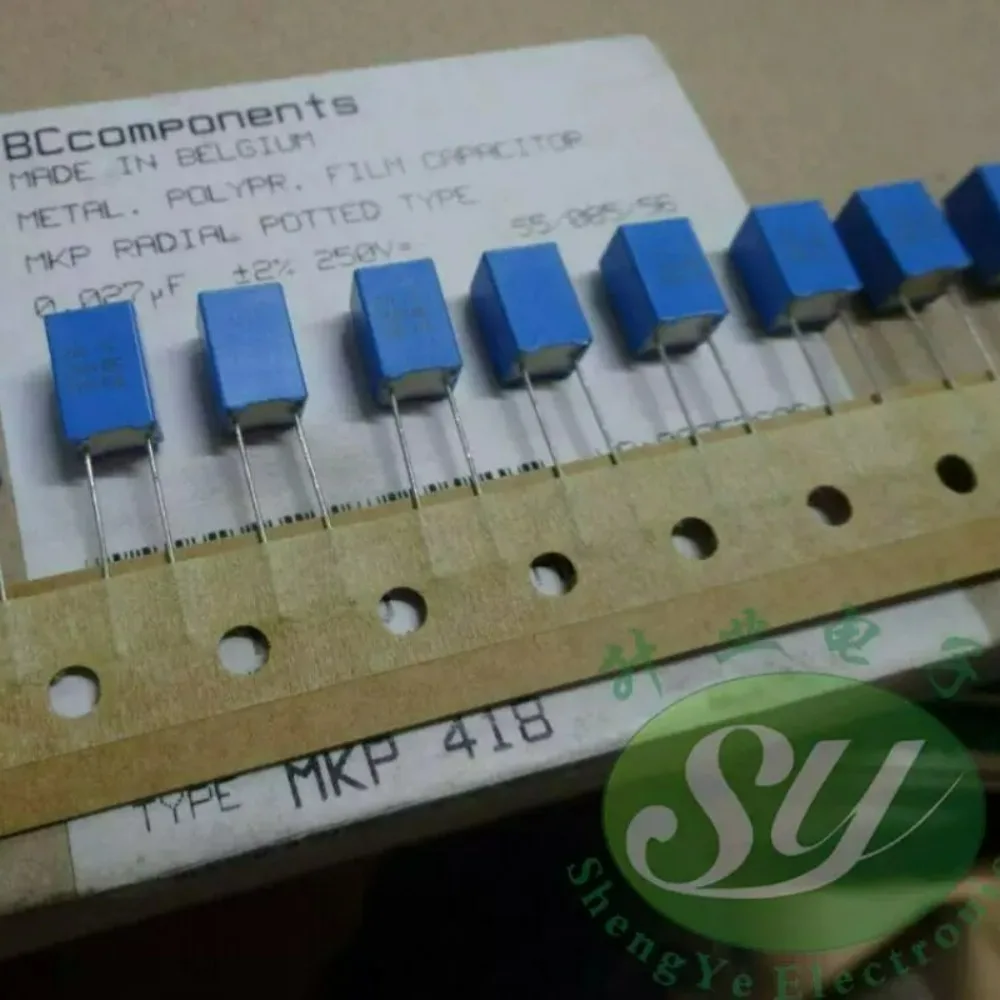 20pcs/lot BC MKP418 0.027uf 250V 27nF 273 Brand New 5mm Film Capacitor (High Precision: 2%)