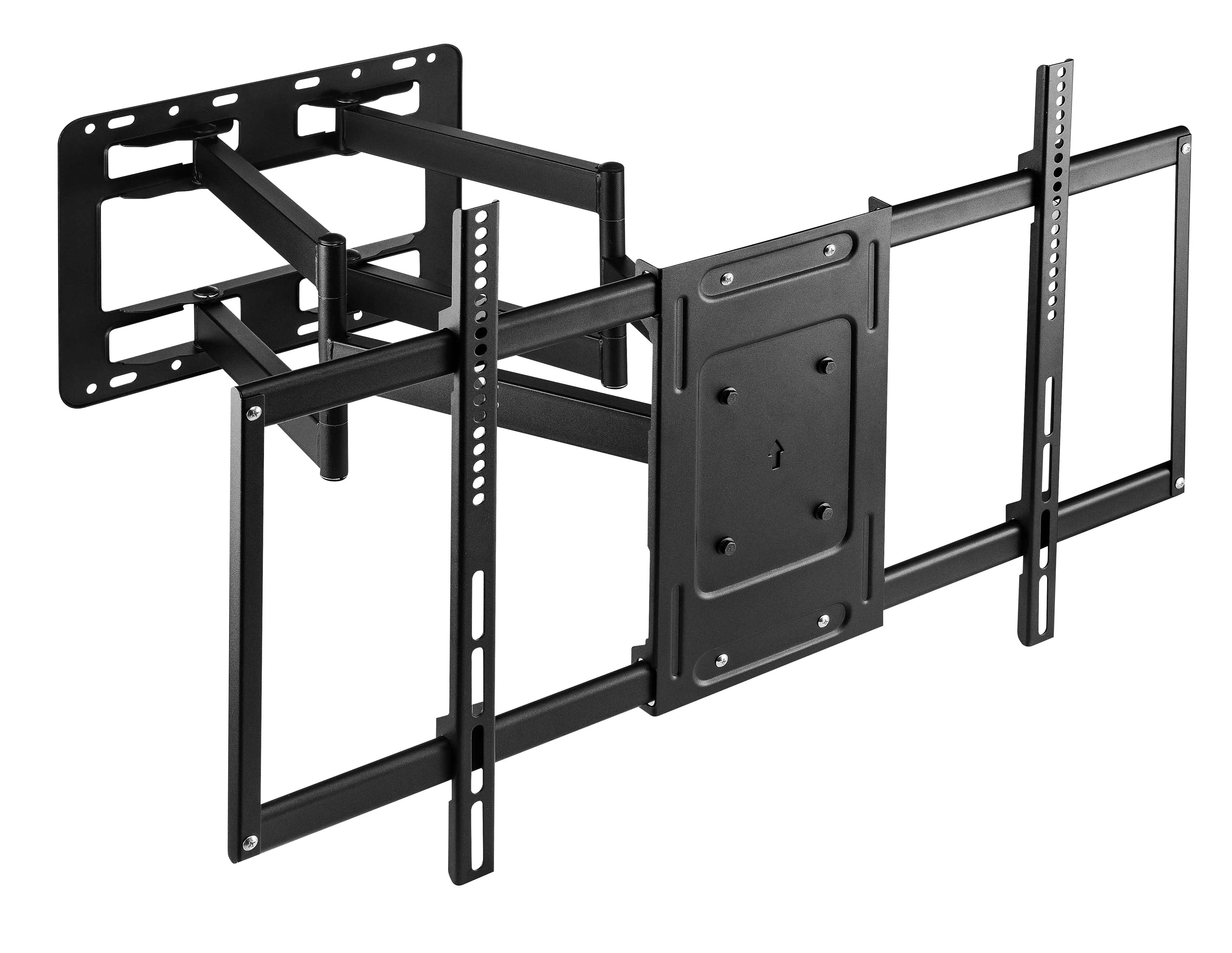 

Heavy Duty Ultra Slim Basic Full Motion Tv Mount Long Arm Tv Bracket Wall Mount Flat 100 Inch Tv