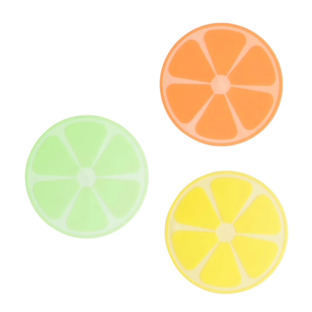 

3pcs Silicone Bowl Covers Round Stretch Reusable Expandable Leak-Proof Airtight Seal For Food Storage Microwave Oven