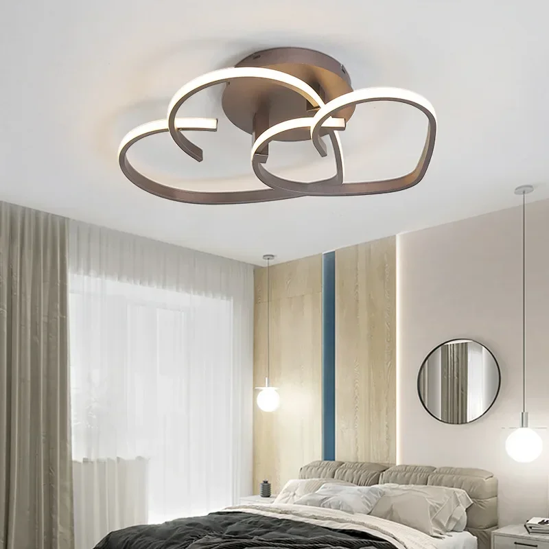 Bedroom  Creative Personality Heart-Shaped Ceiling Simple Modern Room Restaurant Atmosphere Warm Romantic Lam