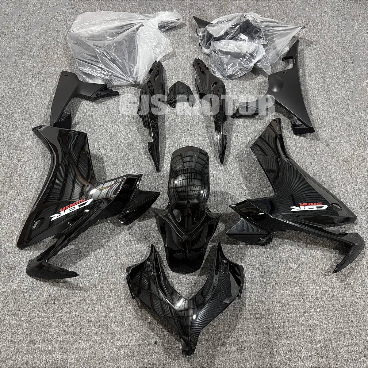 

Для Honda CBR500R CBR 500R CBR500 R 2013 2014 2015, полный комплект обтекателя, комплект капота, кузов мотоцикла, ABS, впрыск, глянцевый черный