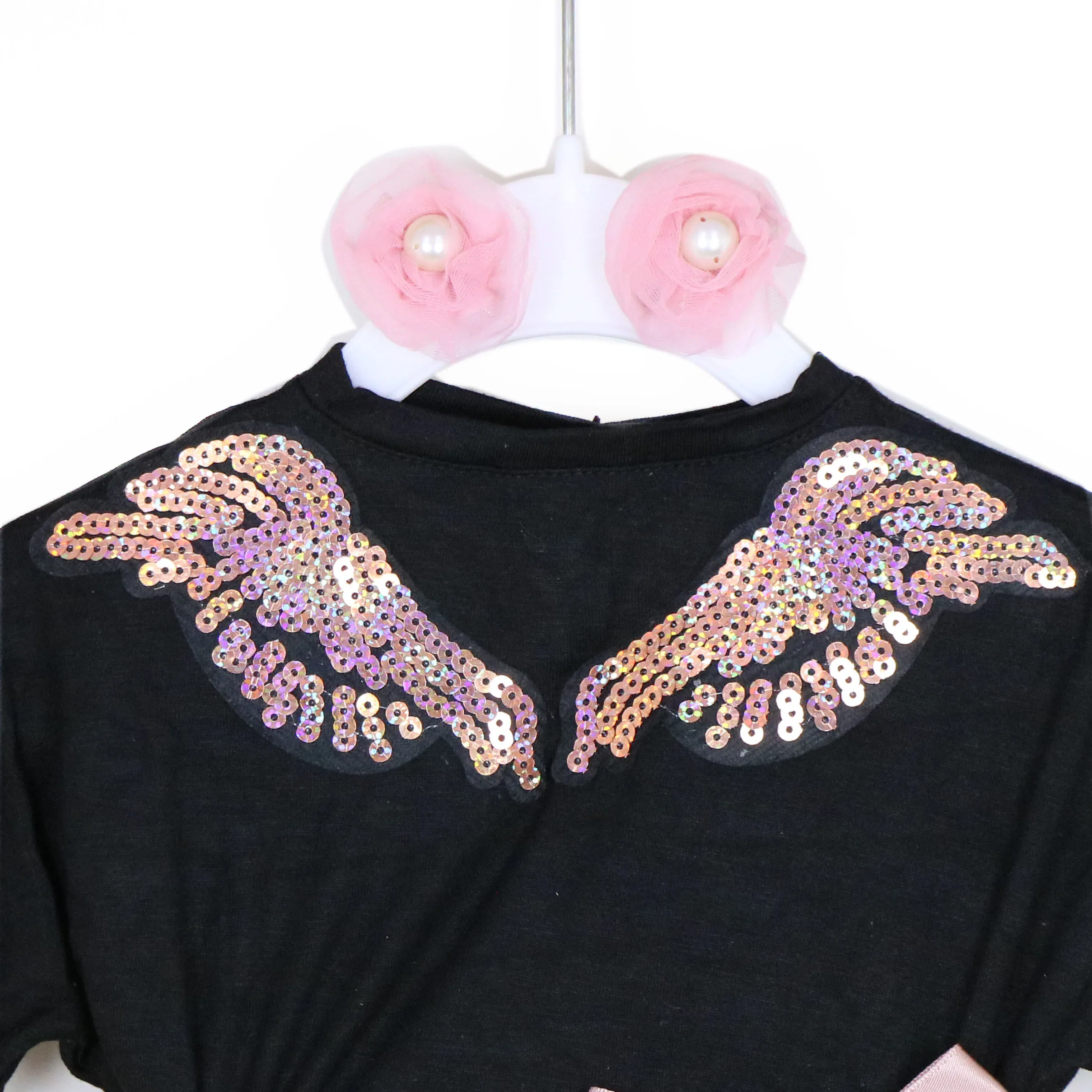 YingHuanMei ropa de muñeca de ala de ngel Reborn, adecuada para nuestras muñecas realistas de 24 pulgadas, un par de alas brillantes son muy lindas,
