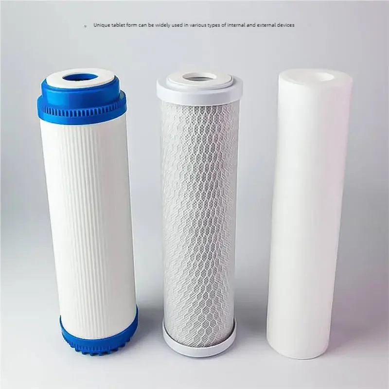 1 bottiglia scala inibitore cartuccia prefiltro per dispositivo di inibitore della scala del filtro dell'acqua sostituzione del filtro dell'acqua inibitore della scala