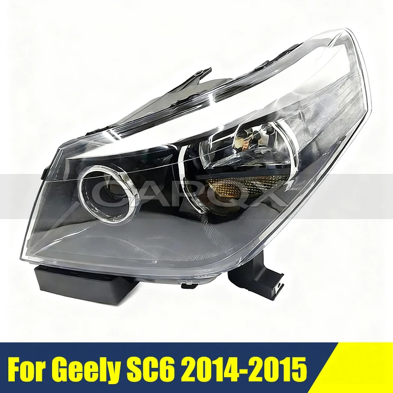 

Front Bumper Headlight For Geely SC6 2014-2015 Headlamp Head Light Head Lamp