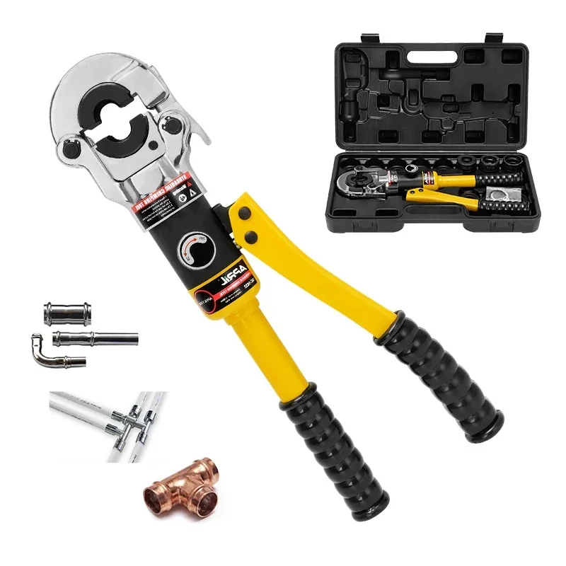 GC-1632 Hydraulic Pipe Crimping Tool For Pex, Aluminum Plastic, Steal Stainless Floor Heating Pipe