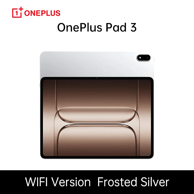 Algemene versie OnePlus Pad 3 Snapdragon 8 Elite 13,2 inch 144 Hz scherm 12140 mAh batterij 13 MP achteruitrijcamera 8 luidsprekers 80 W opladen