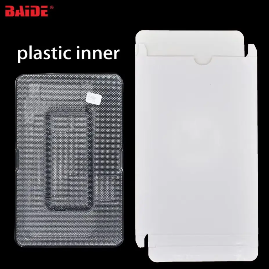 

LCD Touch Screen Package with Plastic EVA White Paper Packing Box for iPhone 7 Plus 8 Plus X XR Xs Max 400sets/lot