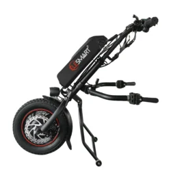 Elesmart 12 Inch Electric Handcycle Tractor Conversion Kit 36V 250/350/500W Wheelchair Attachment for Disability Aid