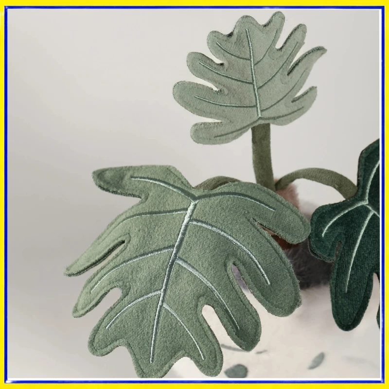 Boneca de Pelúcia Malanhuahua Goutoutang Ma Jiaqi Colaboração Estilo Planta em Vaso Presente Criativo Fofo para Fãs de Estrelas Aniversário Infantil Decoração de Casa